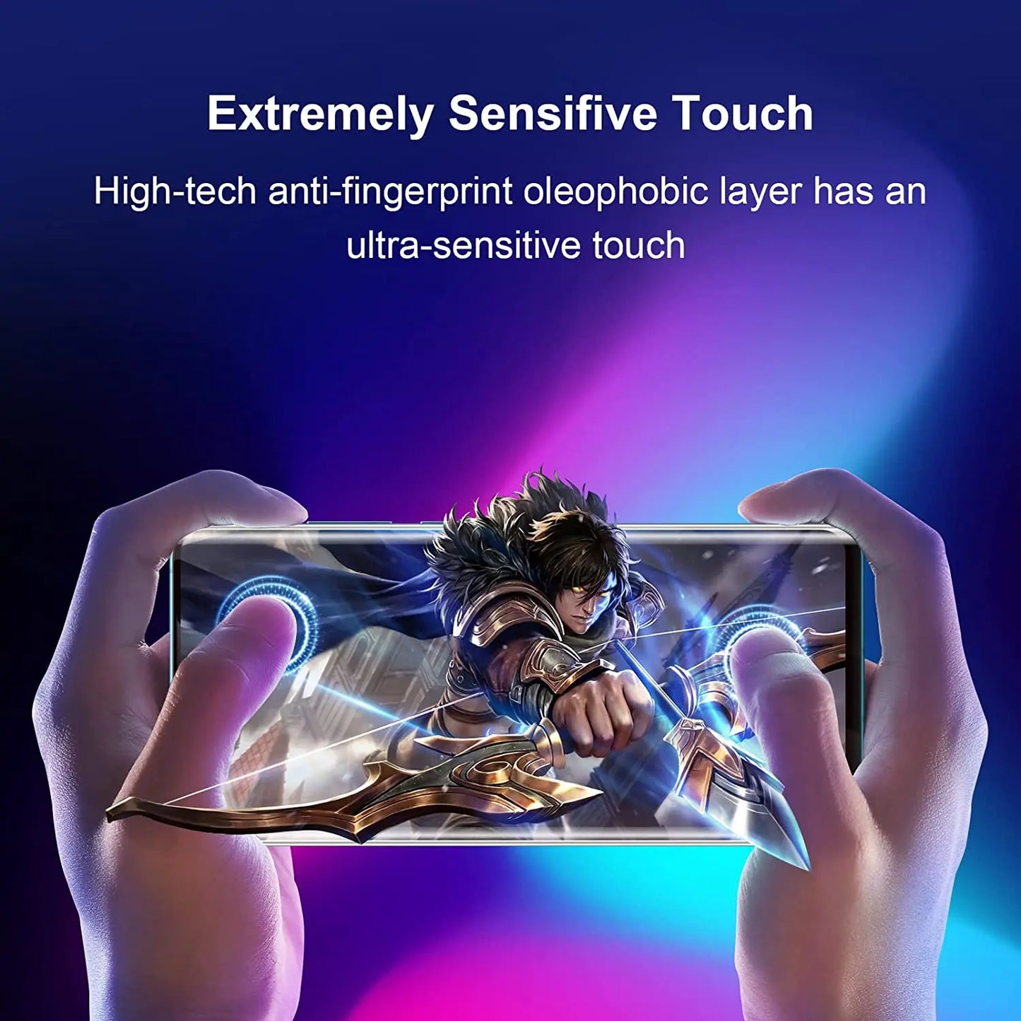 1-4 tk kumer klaas HUAWEI P30 Pro ekraanikaitseklaasile