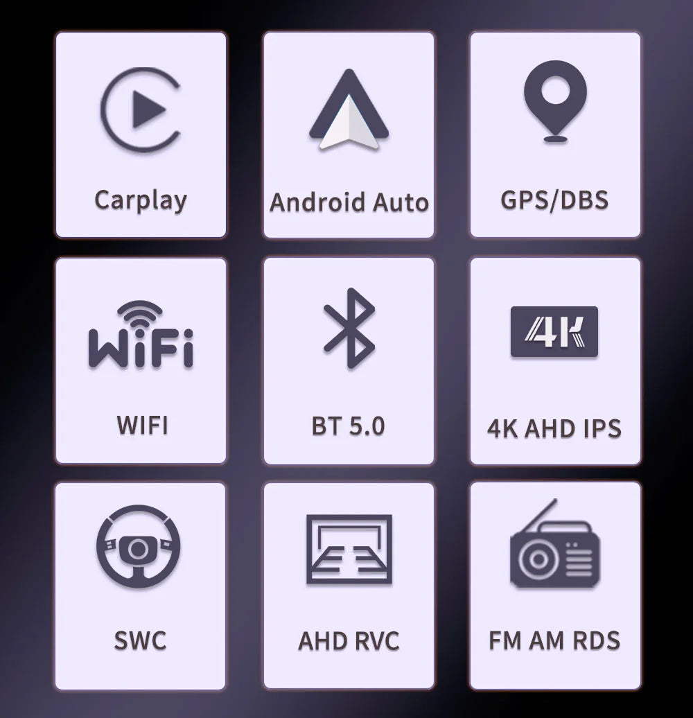 7 Inch Android 13 Auto Carplay Radio GPS For VW Volkswagen VW Multivan Scirocco Transporter und MultivanT5 T6 WiFi Car Player