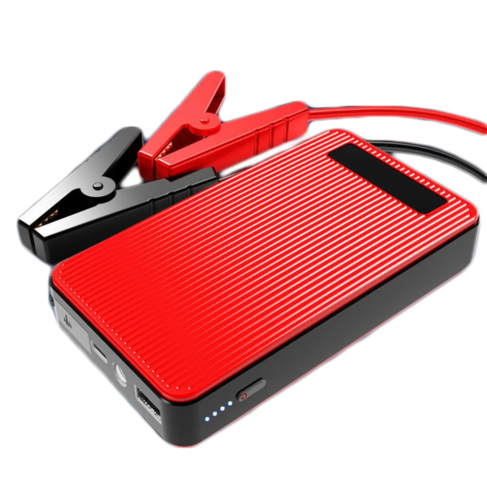 GKFLY Car Battery Jump Starter 8000mAh Portable Car Battery Booster Charger 12V Starting Device Emergency Booster