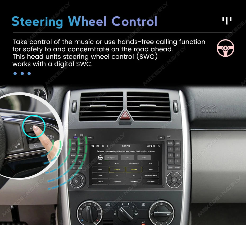 7" 2din Android Car Radio Stereo Video Player For Mercedes Benz B200 A B Class W169 W245 Viano Vito W639 Sprinter W906 Carplay