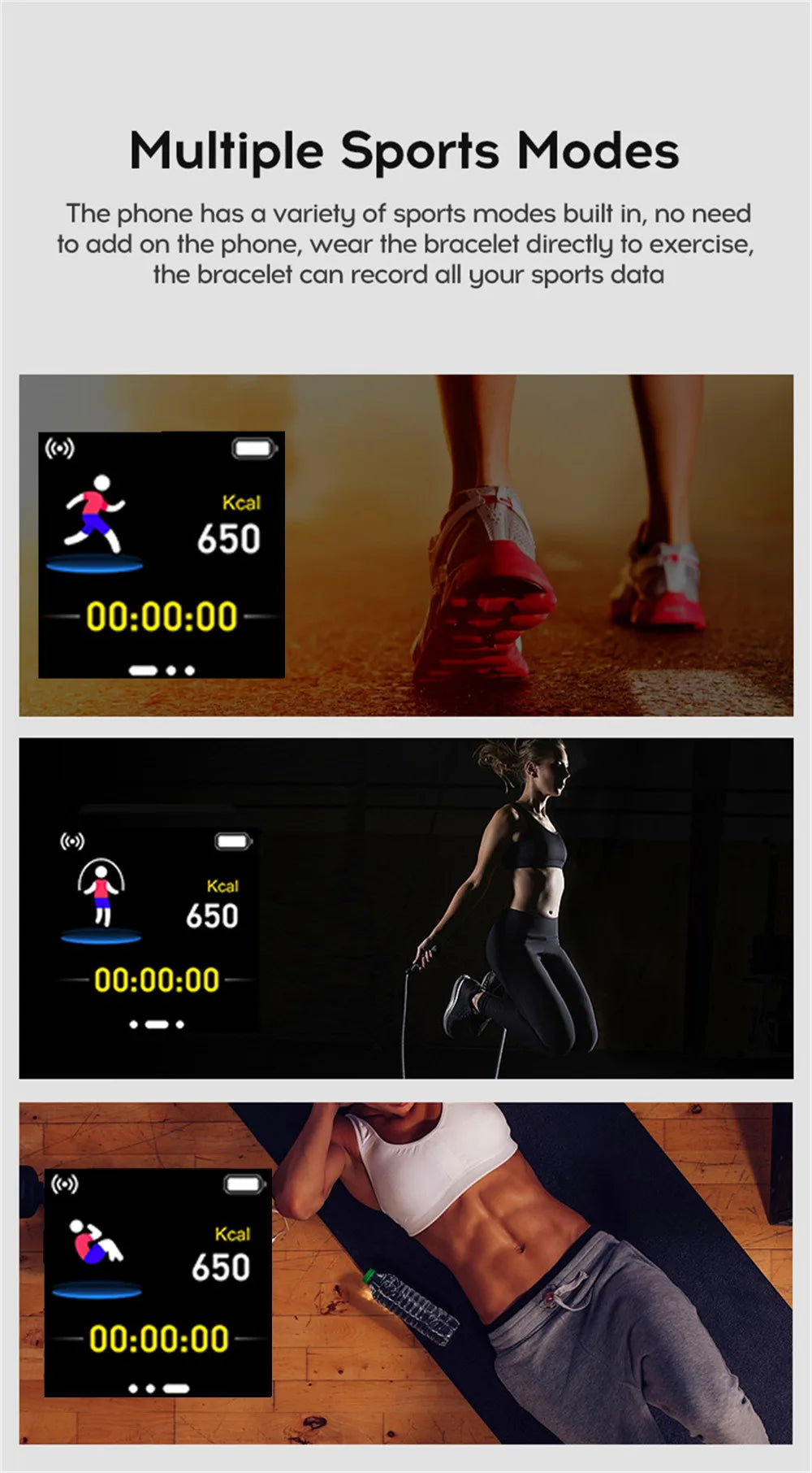 Älykello Miesten Naisten Rannekellot Älykellot Viesti Fitness Monitor Rannekoru Syntymäpäivä Lahja Elektroninen Kello Xiaomi Huaweille