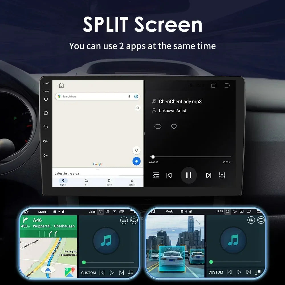 Android Radio Car Multimedia for Fiat Panda 2003 -2012 Android Auto Audio GPS 7862 Stereo Car CarPlay Intelligent Screen Player