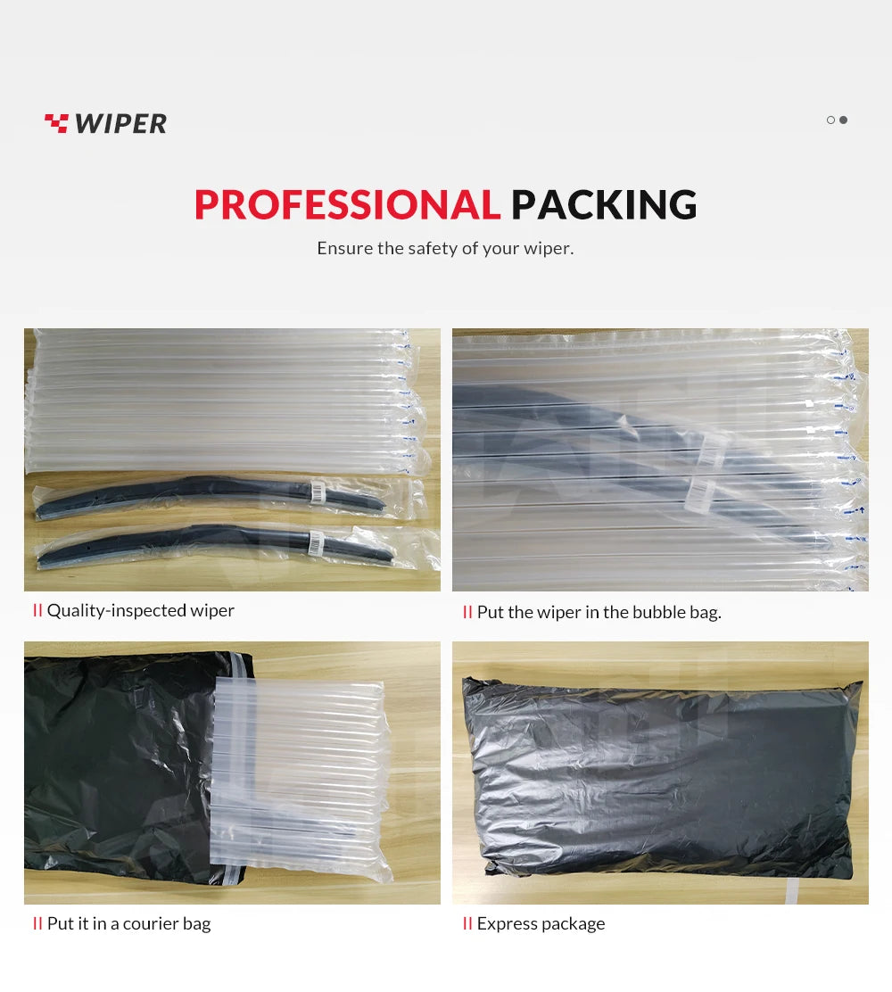 Wiper LHD Front Wiper Blades For Volvo XC60 2012-2017 2016 2015 Windshield Windscreen Window Brushes26"+20"+14"