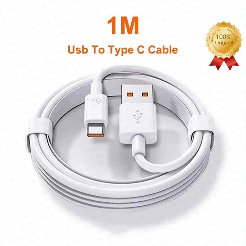 Original Xiaomi Charger 33W Fast Turbo Charge 6A Type C Cable For Mi 10T POCO X3 NFC X4 Redmi K30 K40 Note 9 10 11 Pro