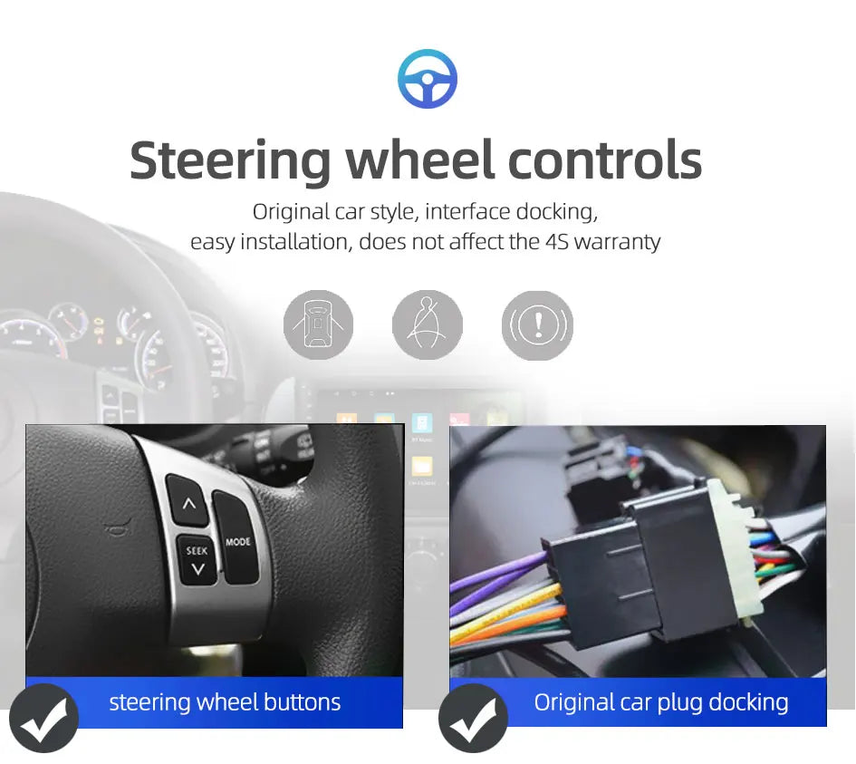 Android13 7 9 10 inch Car Radio GPS 2 din Radio Stereo Receiver Player 64G Multimedia Player wireless CarPlay Android Auto Gift
