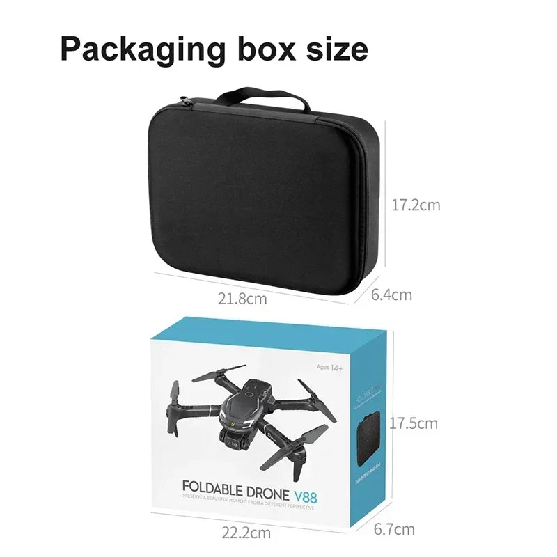 Xiaomi V88 Drone 8K 5G GPS Professional HD -ilmakuvauskaukosäätimelle Aircraft HD Dual Camera Quadcopter Toy UAV