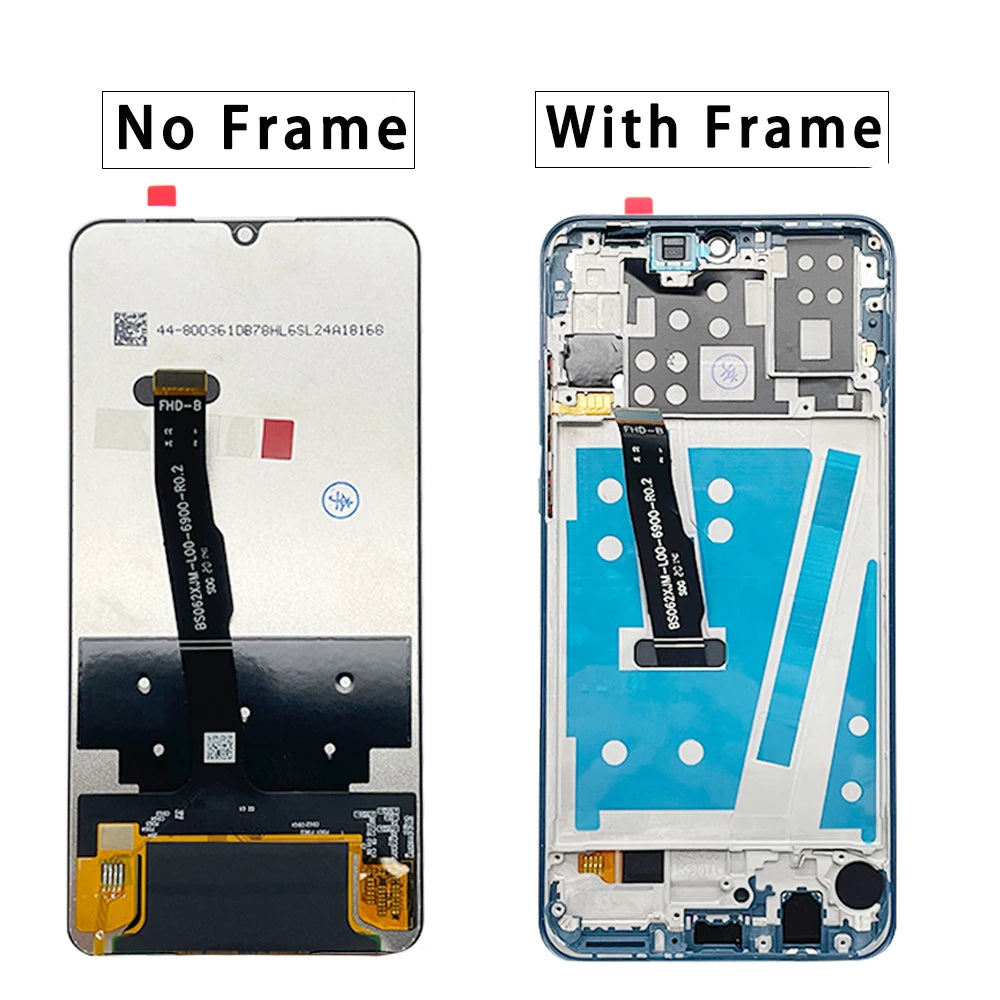 New LCD For HUAWEI P30 Lite LCD Display Touch Screen For HUAWEI P30 Lite Screen Nova 4e MAR-LX1 AL01 Digitizer Assembly