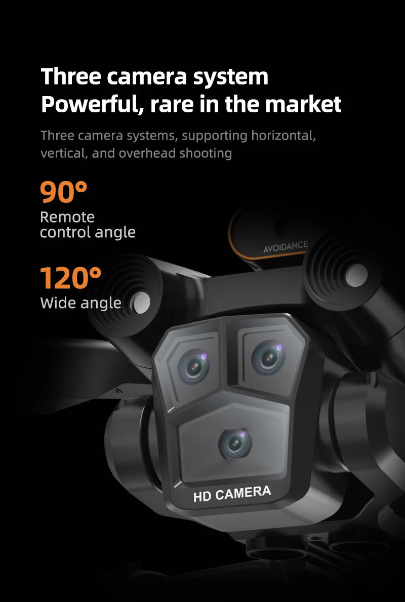 2024Uusi M4 Professional Drone 8K HD -kamera esteiden välttäminen laajakulmainen taitettava RC-helikopteri WIFI FPV korkeushelikopteri 3000M
