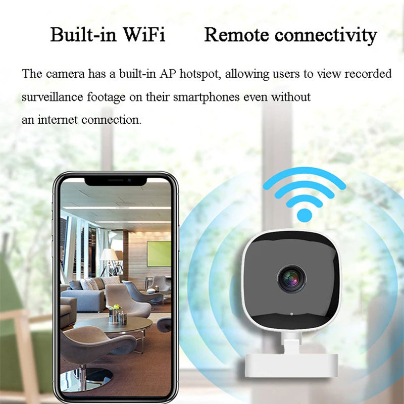 Xiaomi 4K Mini Security Camera Night Vision Full Color WiFi Monitor IP65 Waterproof Motion Detect Surveillance With 2 Way Audio