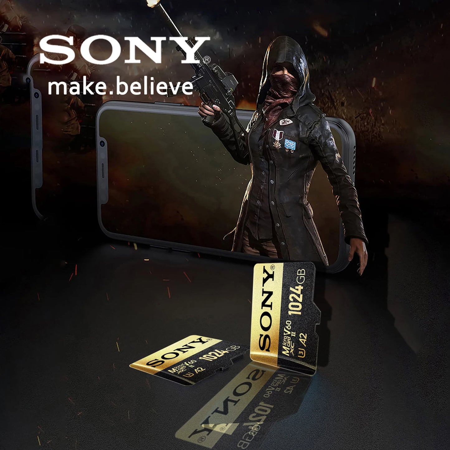 Sony Micro SD Card Memory Card Hight Speed MIni MicroSD Card 1TB 512GB 256GB 128GB SD TF Flash Card For XIaomi Camera PC