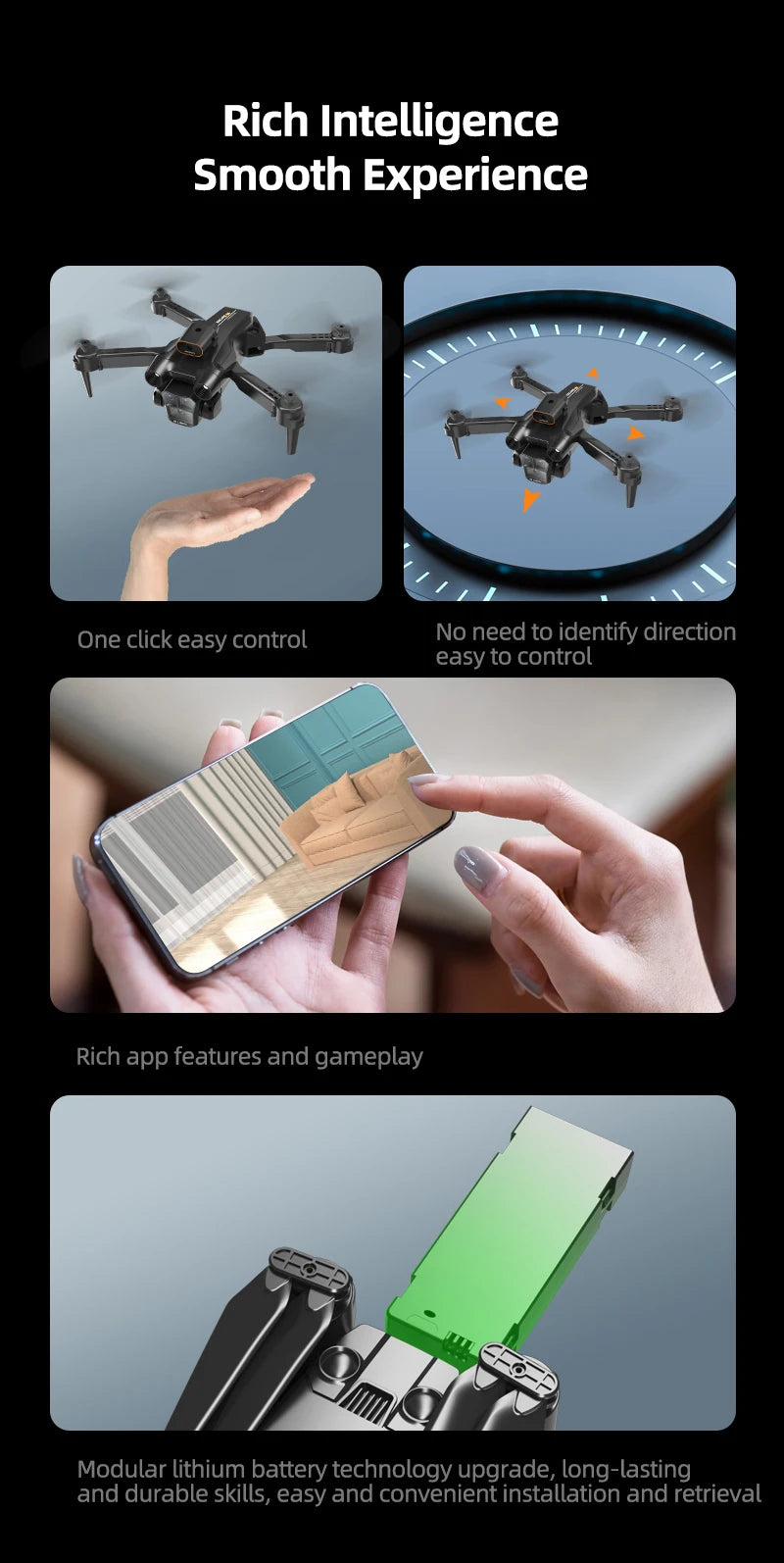 2024Uusi M4 Professional Drone 8K HD -kamera esteiden välttäminen laajakulmainen taitettava RC-helikopteri WIFI FPV korkeushelikopteri 3000M