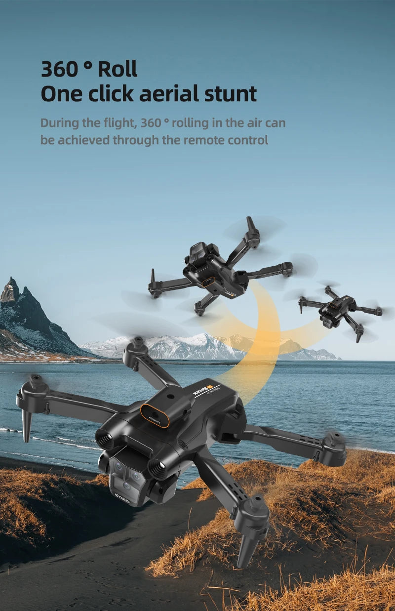 2024Uusi M4 Professional Drone 8K HD -kamera esteiden välttäminen laajakulmainen taitettava RC-helikopteri WIFI FPV korkeushelikopteri 3000M
