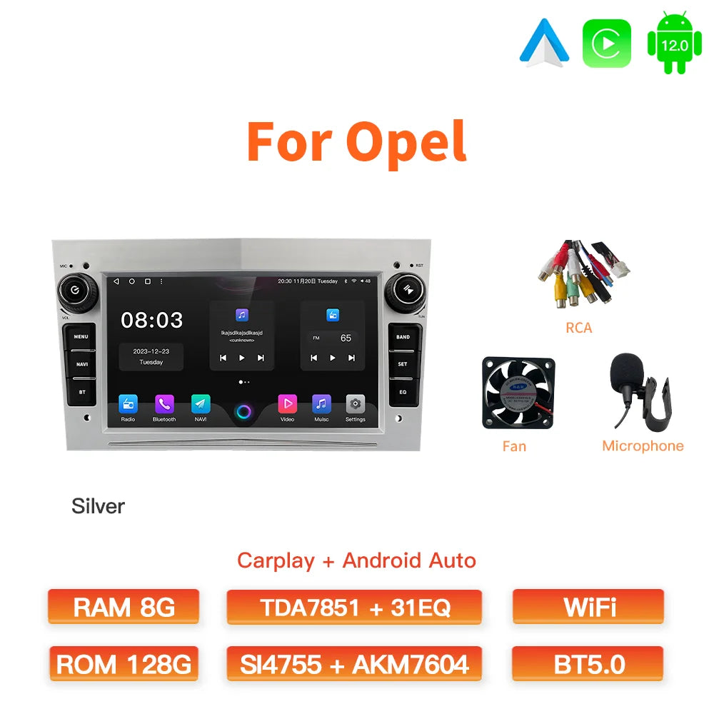 GATAXASKY 7"Car Android Radio Multimedia For Opel Vauxhall Astra H G J Antara vectra c b Vivaro Signum Astra H corsa c d zafira