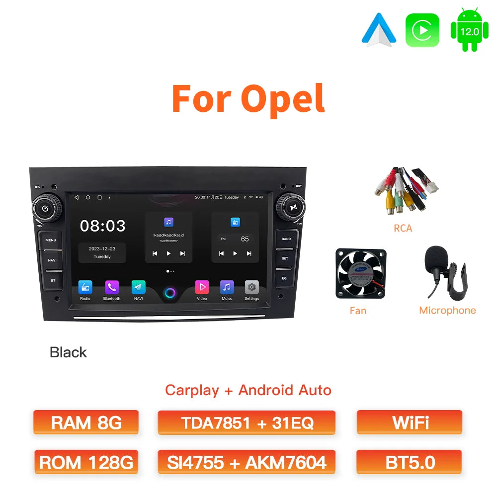 GATAXASKY 7"Car Android Radio Multimedia For Opel Vauxhall Astra H G J Antara vectra c b Vivaro Signum Astra H corsa c d zafira