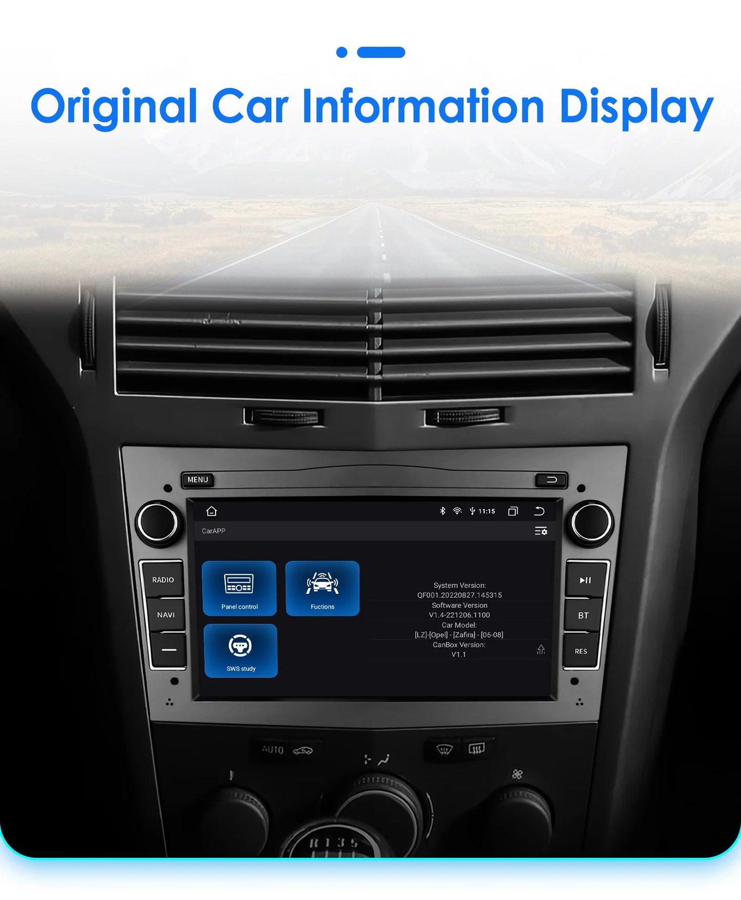 8G+128G 2Din Android 13 Car GPS Navigation Autoradio for Opel Astra H G J Antara Vectra C B Vivaro Corsa C D Zafira B Stereo RDS