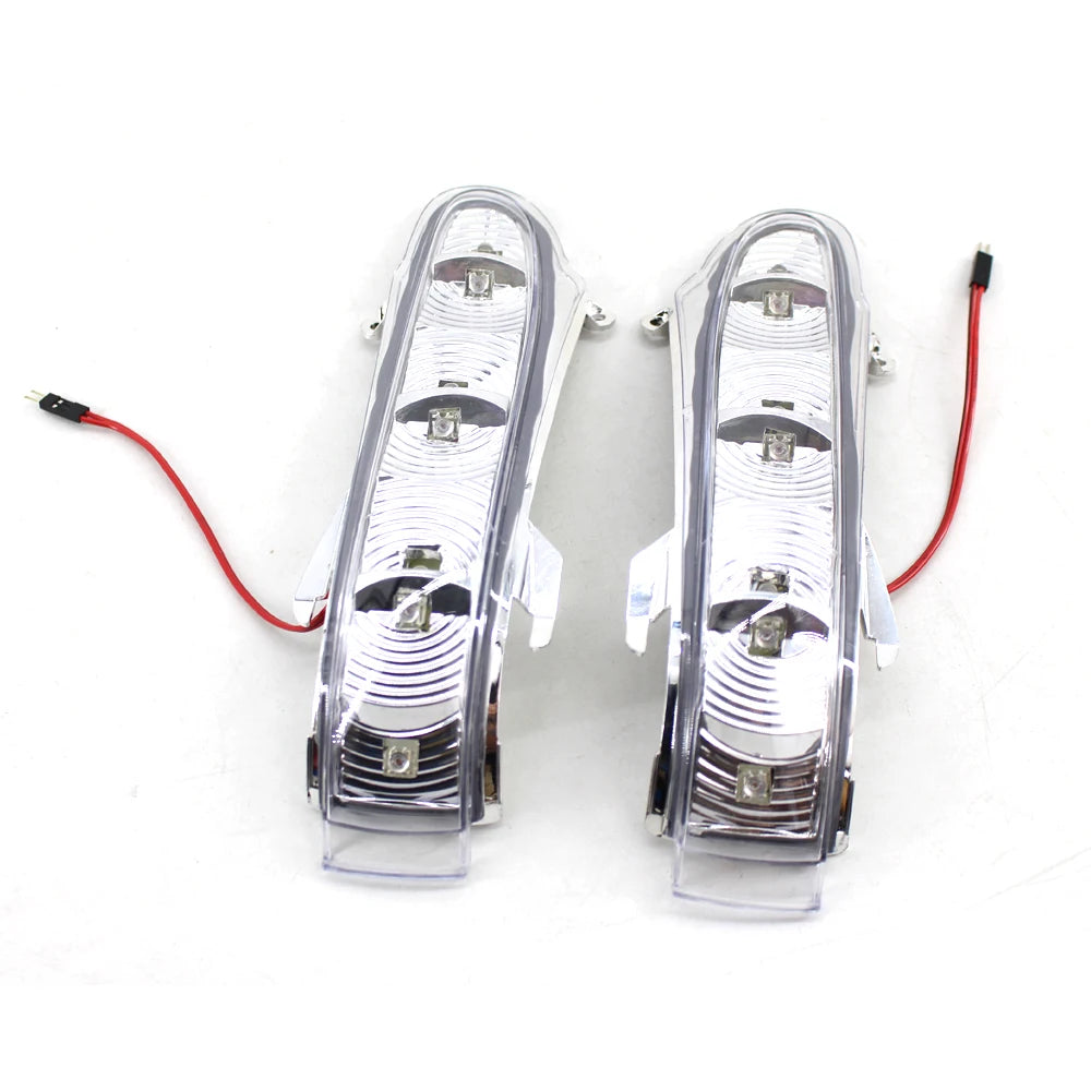 C-Auto Turn Signal Light Car LED Mirror RearView Mirror Lamps For Mercedes-Benz S-Class W220 1999-2002 CL-Class W215 1999-2003
