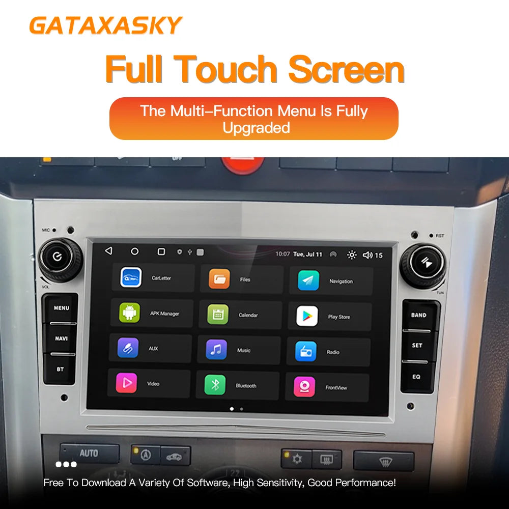 GATAXASKY 7"Car Android Radio Multimedia For Opel Vauxhall Astra H G J Antara vectra c b Vivaro Signum Astra H corsa c d zafira