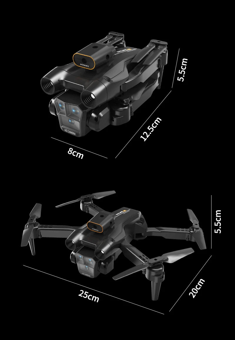 2024Uusi M4 Professional Drone 8K HD -kamera esteiden välttäminen laajakulmainen taitettava RC-helikopteri WIFI FPV korkeushelikopteri 3000M