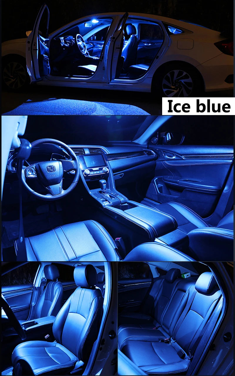 ZITWO 16Pcs For Mercedes Benz M Class W163 ML230 ML270 ML320 ML350 1998-2005 LED Interior Light Trunk Door Courtesy Bulb Kit