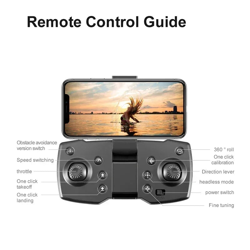 Xiaomi V88 Drone 8K 5G GPS Professional HD -ilmakuvauskaukosäätimelle Aircraft HD Dual Camera Quadcopter Toy UAV