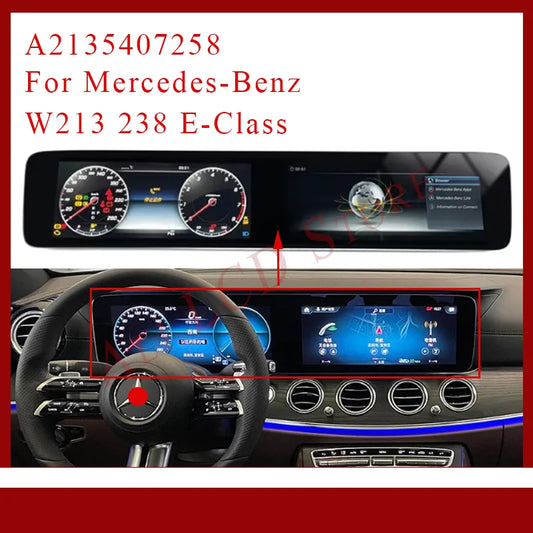 Original A2135407258 For Mercedes-Benz W213 238 E-Class Instrument Center Display Single Screen Assembly LCD Damage Replaceme