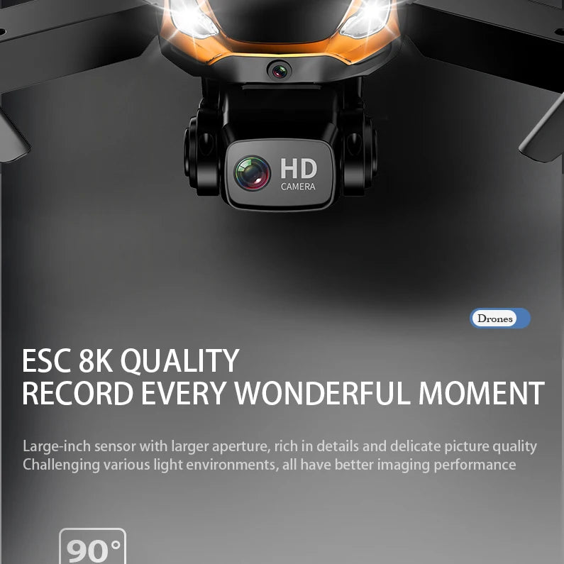 Xiaomi MIJIA Drone Professinal 8K HD Dual Camera 5G WIFI Wide Angle Optical Flow Localization Brushless Motor RC Quadcopter