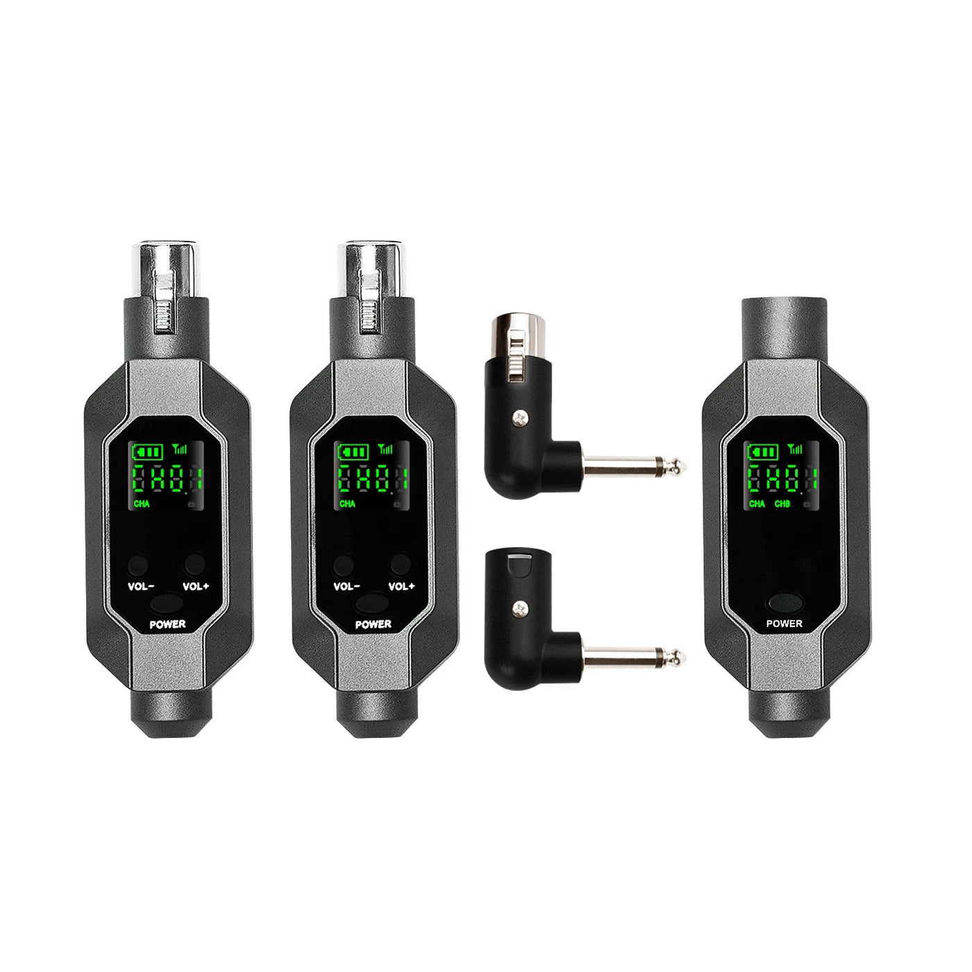 Wired to Wireless Microphone System Wireless Microphone Converter XLR Transmitter and Receiver for Dynamic Microphone