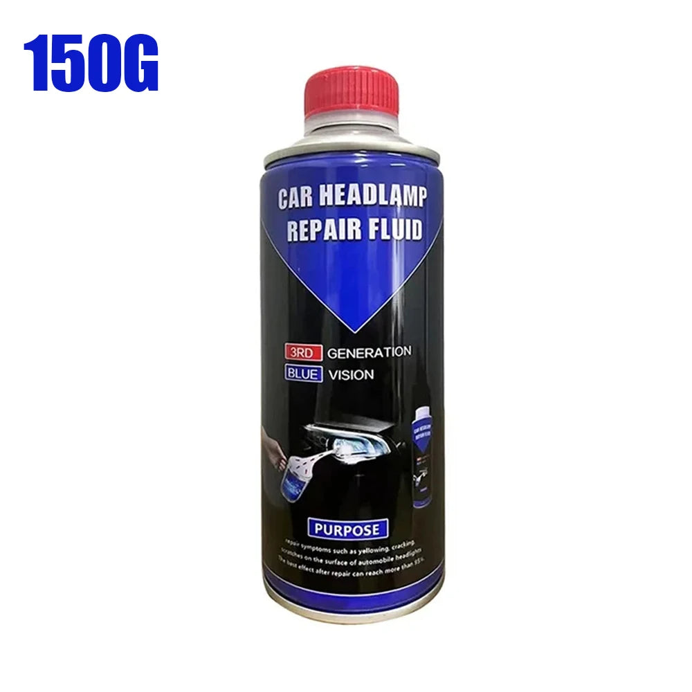 Car Headlight Polish Restoration Kit Automotive Headlight Care Tool Headlight Restoration Set Car Headlight Restoration Liquid