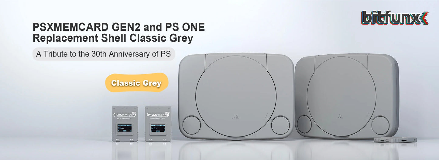 Bitfunx PSxMemCard Gen2 Sd2psXtd to Store Saves for PS1 and PS2 Games for PlayStation1 PS one Playstation2 Game Consoles