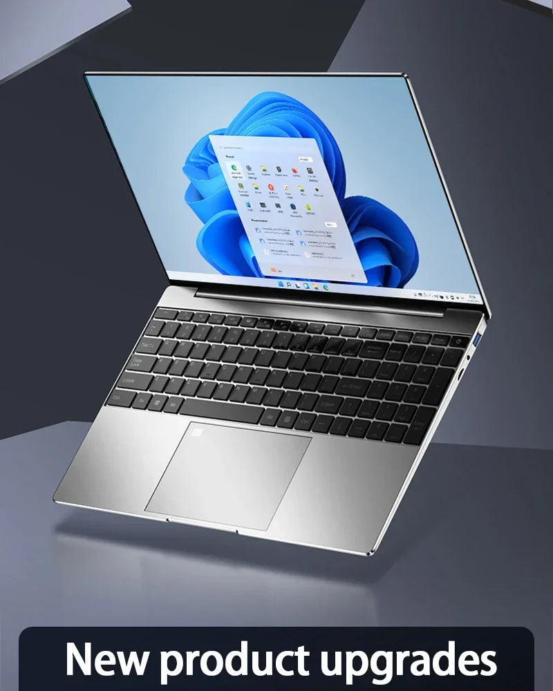 Brand 15.6" Inch Laptop 32GB RAM DDR4 2TB SSD ROM Windows 11 Pro Fingerprint Unlock Backlit Keyboard Portable Office Notebook