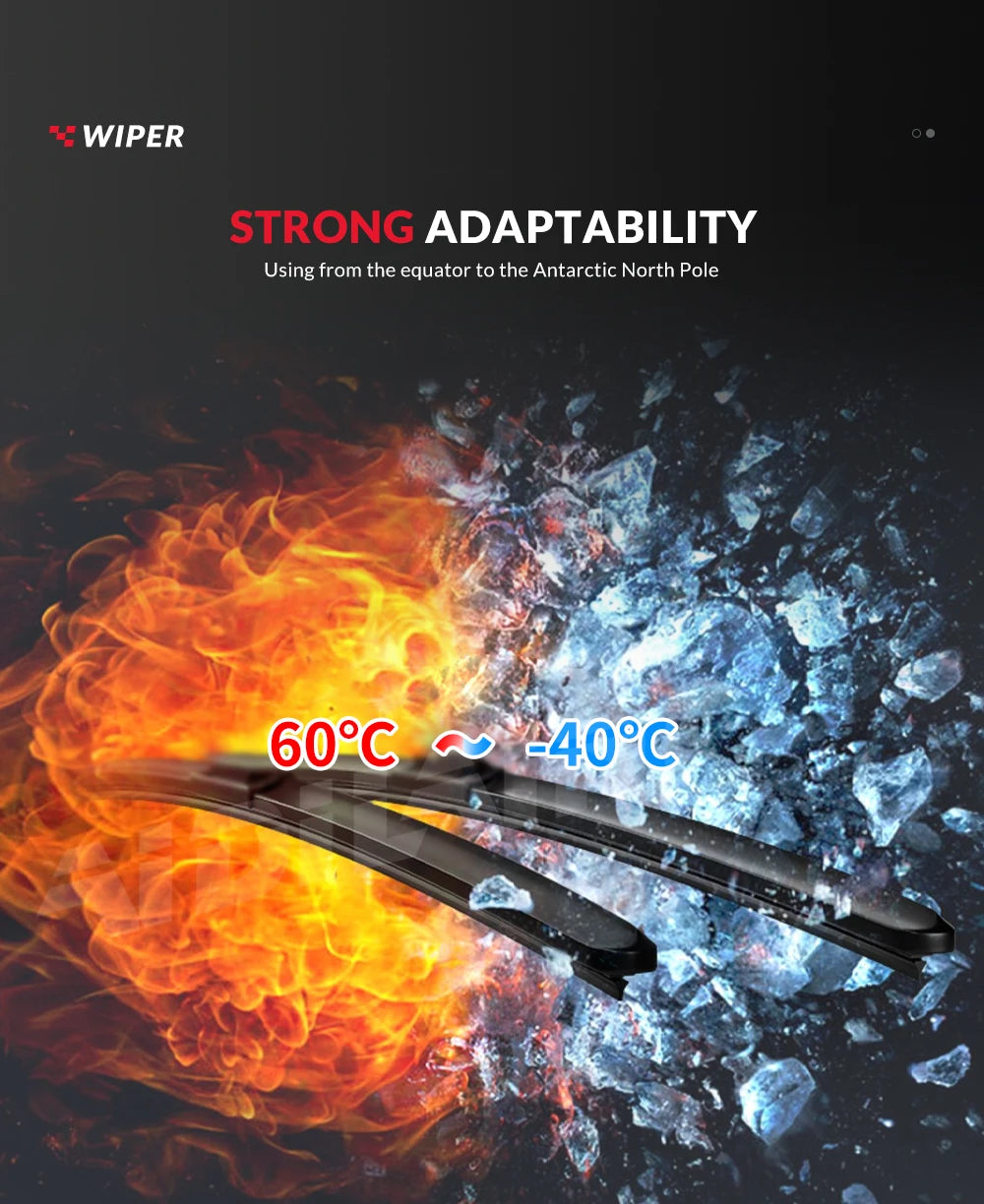 Wiper LHD Front Wiper Blades For Volvo XC60 2012-2017 2016 2015 Windshield Windscreen Window Brushes26"+20"+14"