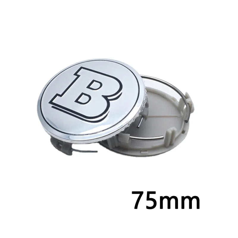 40pcs 56mm 60mm 68mm 75mm 3Pin For Wheel Hub Center Caps Mercedes Benz Emblem Car Rim Hubcap Badge Logo Auto Styling Accessories
