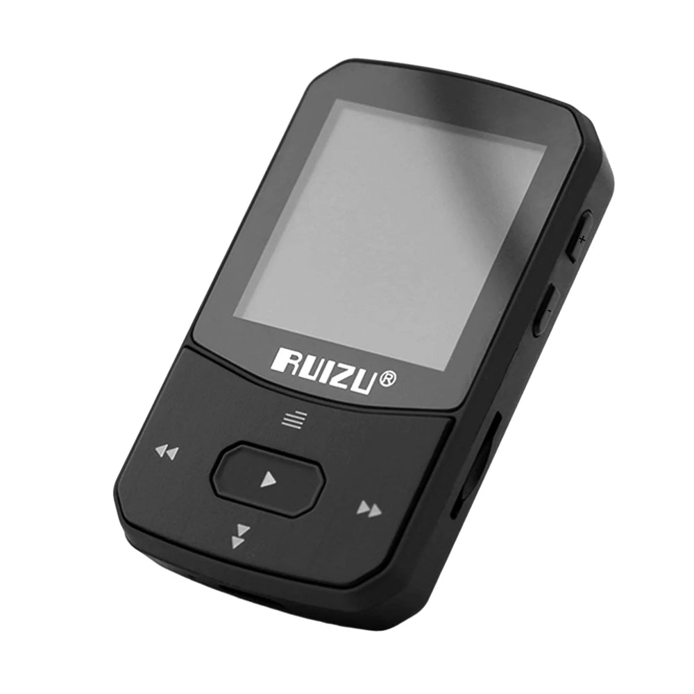 X52 Sport Bluetooth MP3 Player Portable Back clip Mini Music Walkman With Screen Support FM,Recording,Clock,Pedometer Radio