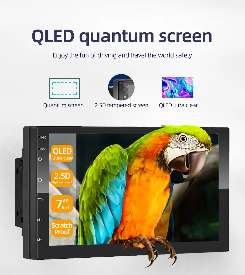 Android13 7 9 10 inch Car Radio GPS 2 din Radio Stereo Receiver Player 64G Multimedia Player wireless CarPlay Android Auto Gift