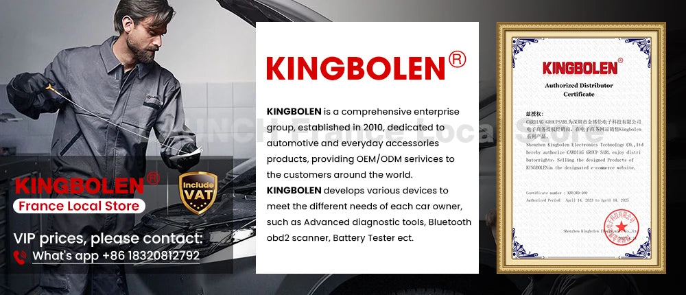 【Lifetime Free Update】KINGBOLEN EDIAG ELITE OBD2 Scanner All System Car Diagnostic Tool 15 Reset Bi directional CANFD Protocol