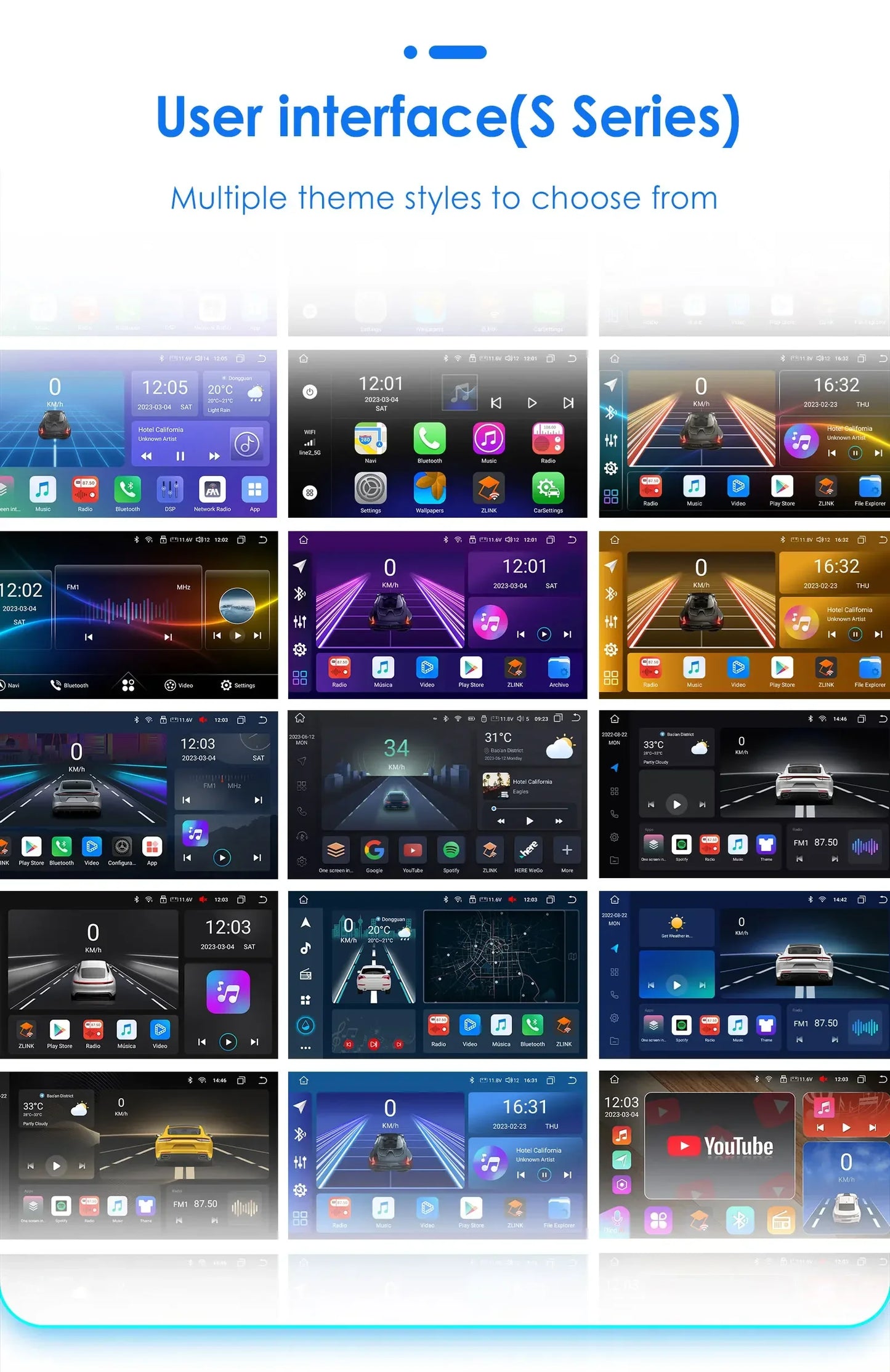 Android Radio Car Multimedia for Fiat Panda 2003 -2012 Android Auto Audio GPS 7862 Stereo Car CarPlay Intelligent Screen Player