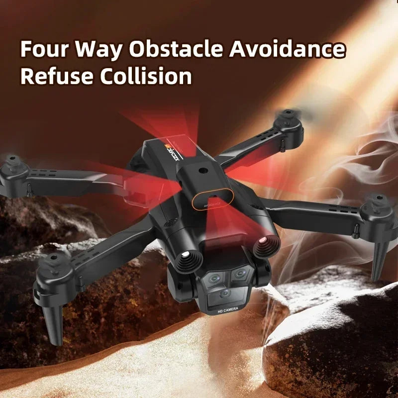 2024Uusi M4 Professional Drone 8K HD -kamera esteiden välttäminen laajakulmainen taitettava RC-helikopteri WIFI FPV korkeushelikopteri 3000M