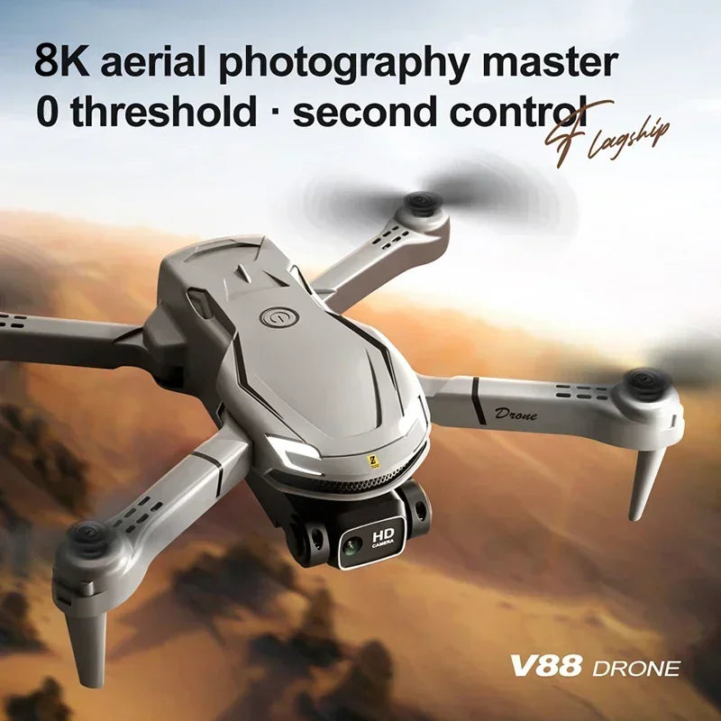 Xiaomi V88 Drone 8K 5G GPS Professional HD -ilmakuvauskaukosäätimelle Aircraft HD Dual Camera Quadcopter Toy UAV