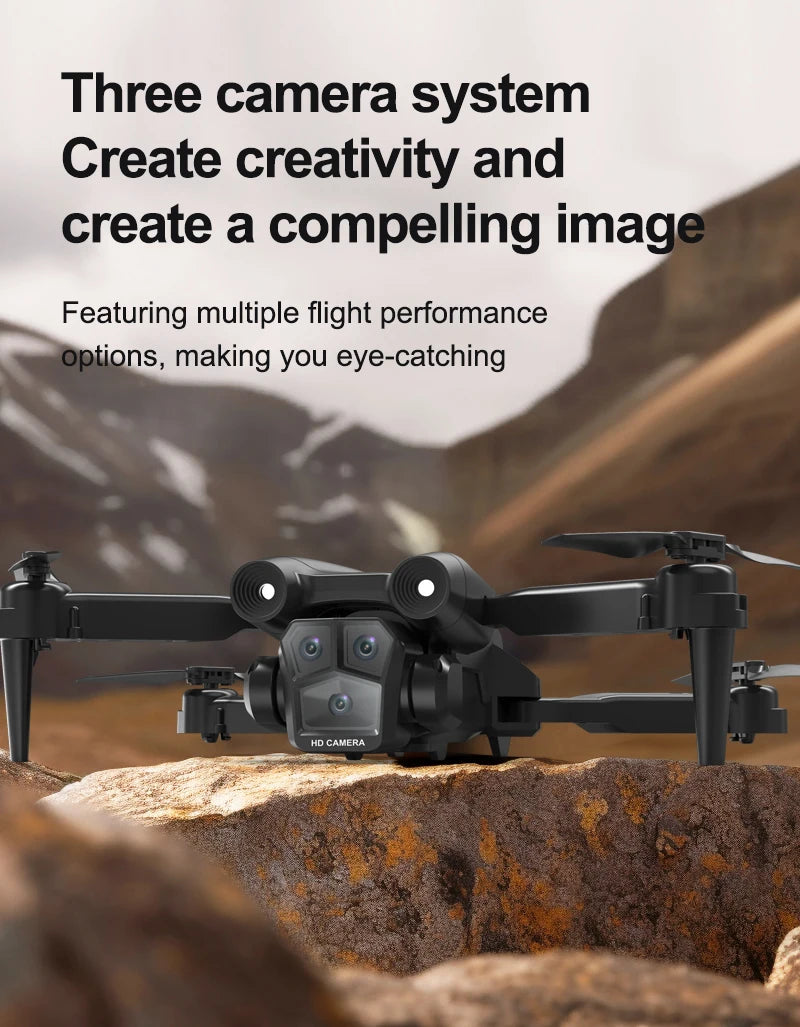 2024Uusi M4 Professional Drone 8K HD -kamera esteiden välttäminen laajakulmainen taitettava RC-helikopteri WIFI FPV korkeushelikopteri 3000M