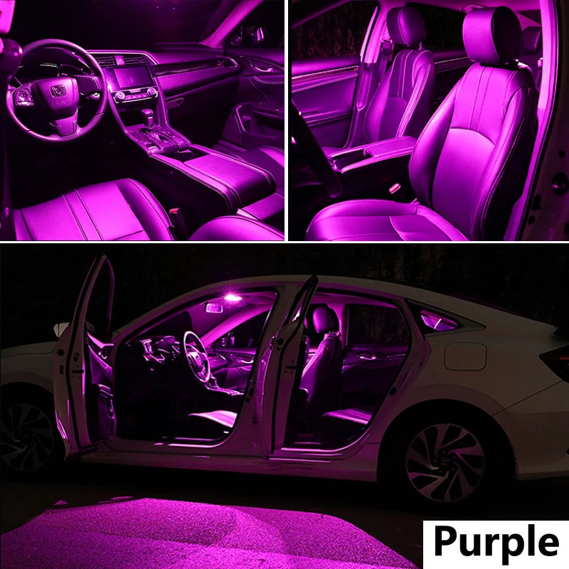 ZITWO 16Pcs For Mercedes Benz M Class W163 ML230 ML270 ML320 ML350 1998-2005 LED Interior Light Trunk Door Courtesy Bulb Kit