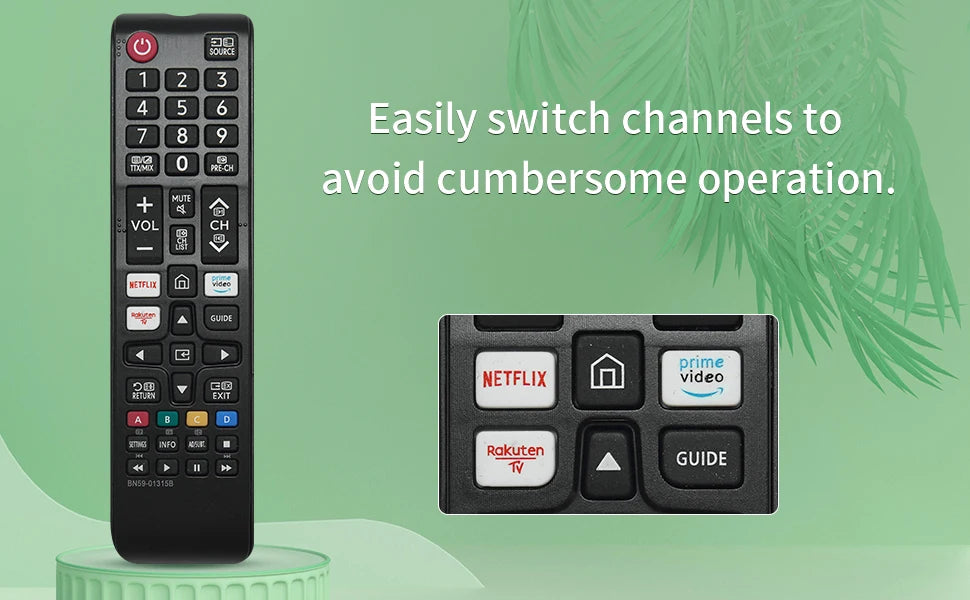 BN59 01315B For Samsung Remote Control Compatible with UE43RU7100 UE49RU7100 UE50RU7100 UE55RU7100 UE75RU7100 UE43RU7105 UE43RU7