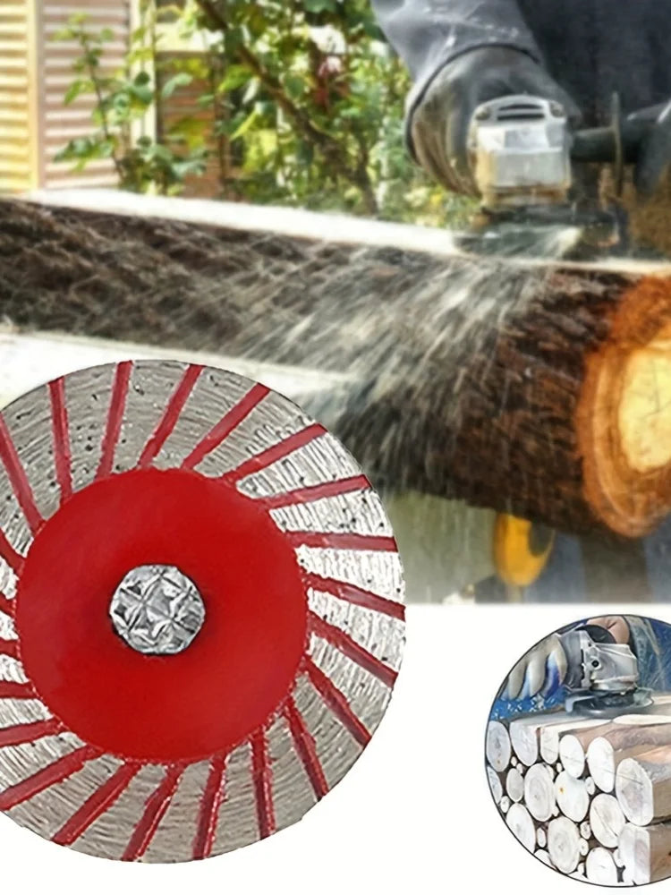 40mm Diamond Cutting Discs, Turbo Mini Carving Saw Blade For Granite Marble Ceramic Tile, Stone Carving Tool With 6mm Shank