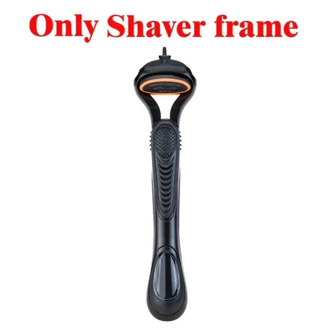 Manual Razor For Men Five Layers Blades Men Shaving Stainless Steel Blades Suit For Fusion5