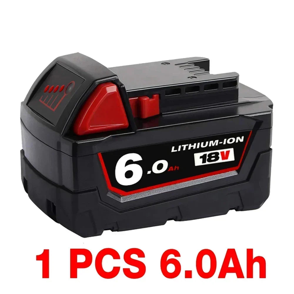 For Milwaukee M18 Battery 18V 12.0Ah 9.0Ah Replacement Lithium Battery for Milwaukee M18 48-11-1815 48-11-1850 2604-22 Battery