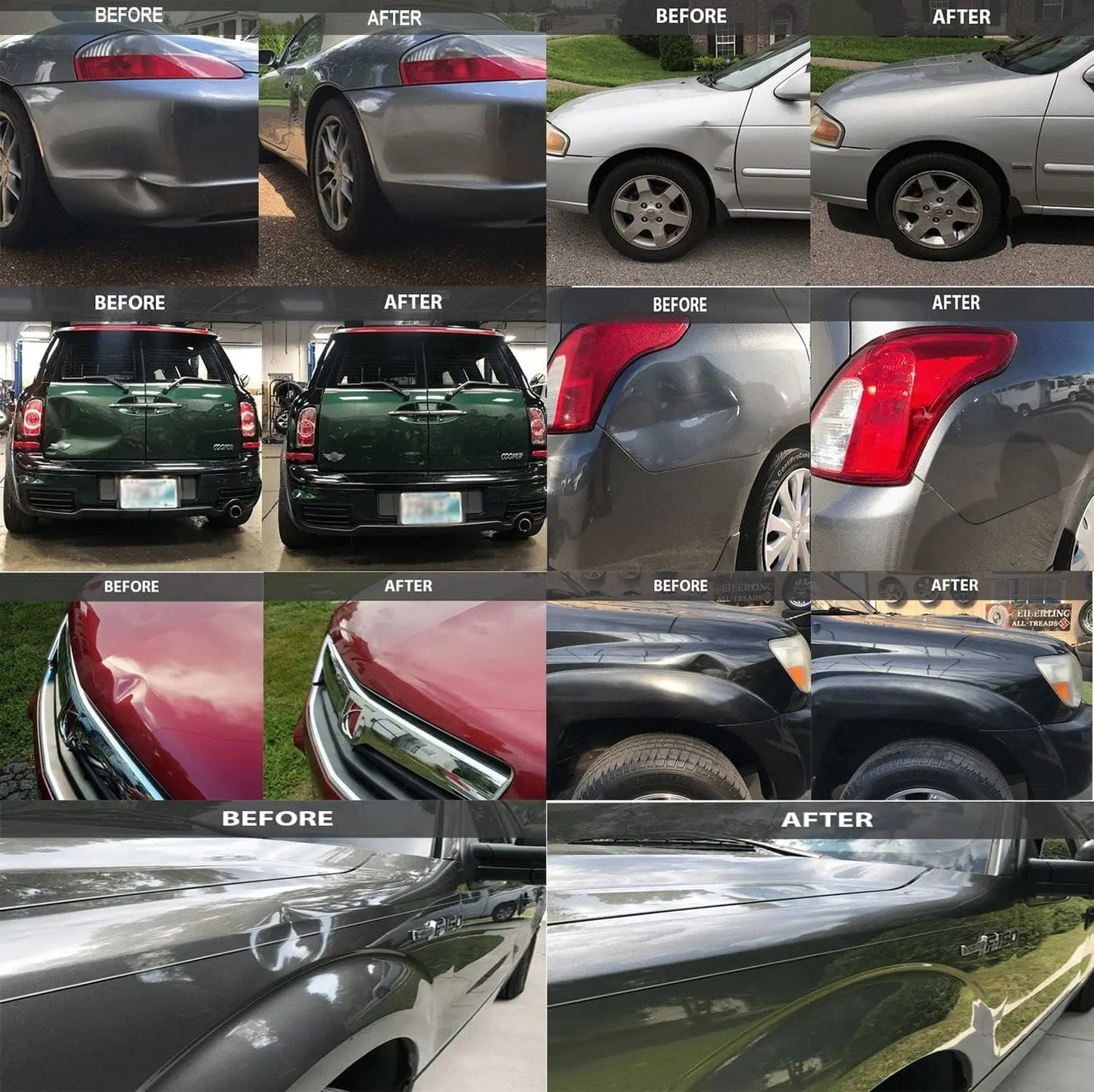 PDR Car Paintless Dent Repair Kit Professional Dent Remover tools  Auto Dent Repair Puller Dint Hail Damage Tool