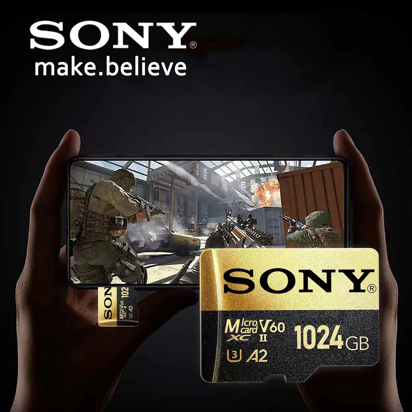 Sony Micro SD Card Memory Card Hight Speed MIni MicroSD Card 1TB 512GB 256GB 128GB SD TF Flash Card For XIaomi Camera PC